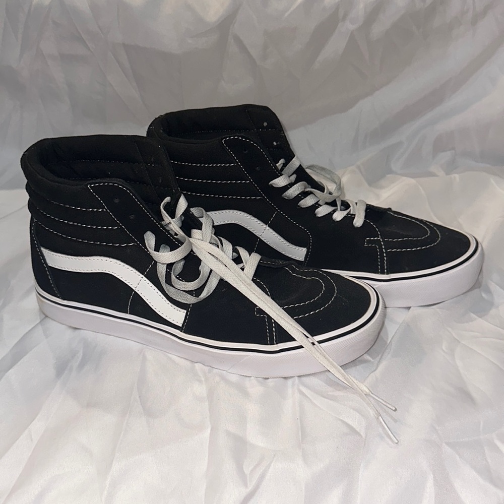 Black high top vans